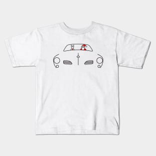 Karmann Ghia classic car Christmas special edition Kids T-Shirt